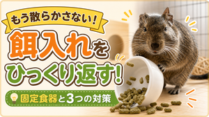 デグー餌入れ